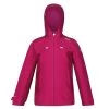 Regatta Childrens/Kids Highton Hooded Waterproof Jacket (Fuchsia/Raspberry)