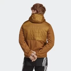 ADIDAS Essentials Insulated Hooded Hybrid Jacket -Outdoor Equipment Store kab23dd4f0e813ef39ad2bfd59c2aced8