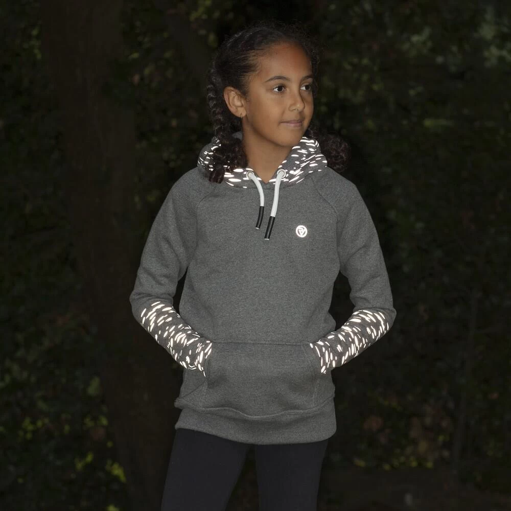 Proviz REFLECT360 Reflective Children's Hoodie Sweatshirt Top 4 Proviz REFLECT360 Reflective Children's Hoodie Sweatshirt Top - Image 4