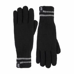 Mens Hi Vis Reflective Fleece Lined Thermal Winter Gloves