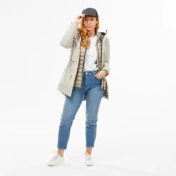 Women's Waterproof 3in1 Travel Trekking Jacket - Travel 900 Compact -10° -Outdoor Equipment Store kafe6a0bd4f081d4c429a210a84e0f656