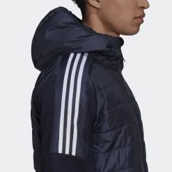 ADIDAS Essentials Insulated Hooded Hybrid Jacket -Outdoor Equipment Store kb260a90a484be138d0a19383abbb94be