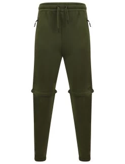 Zip Off Jogger Green
