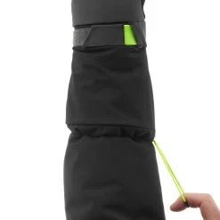 WEDZE KIDS’ WARM AND WATERPROOF SKI GLOVES 550 BLACK GREY -Outdoor Equipment Store kb73d2215dab1f9acf2b2cf696441f52b