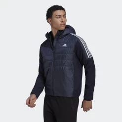 ADIDAS Essentials Insulated Hooded Hybrid Jacket -Outdoor Equipment Store kb9d30b722ef4e23cae093c63c64ab173