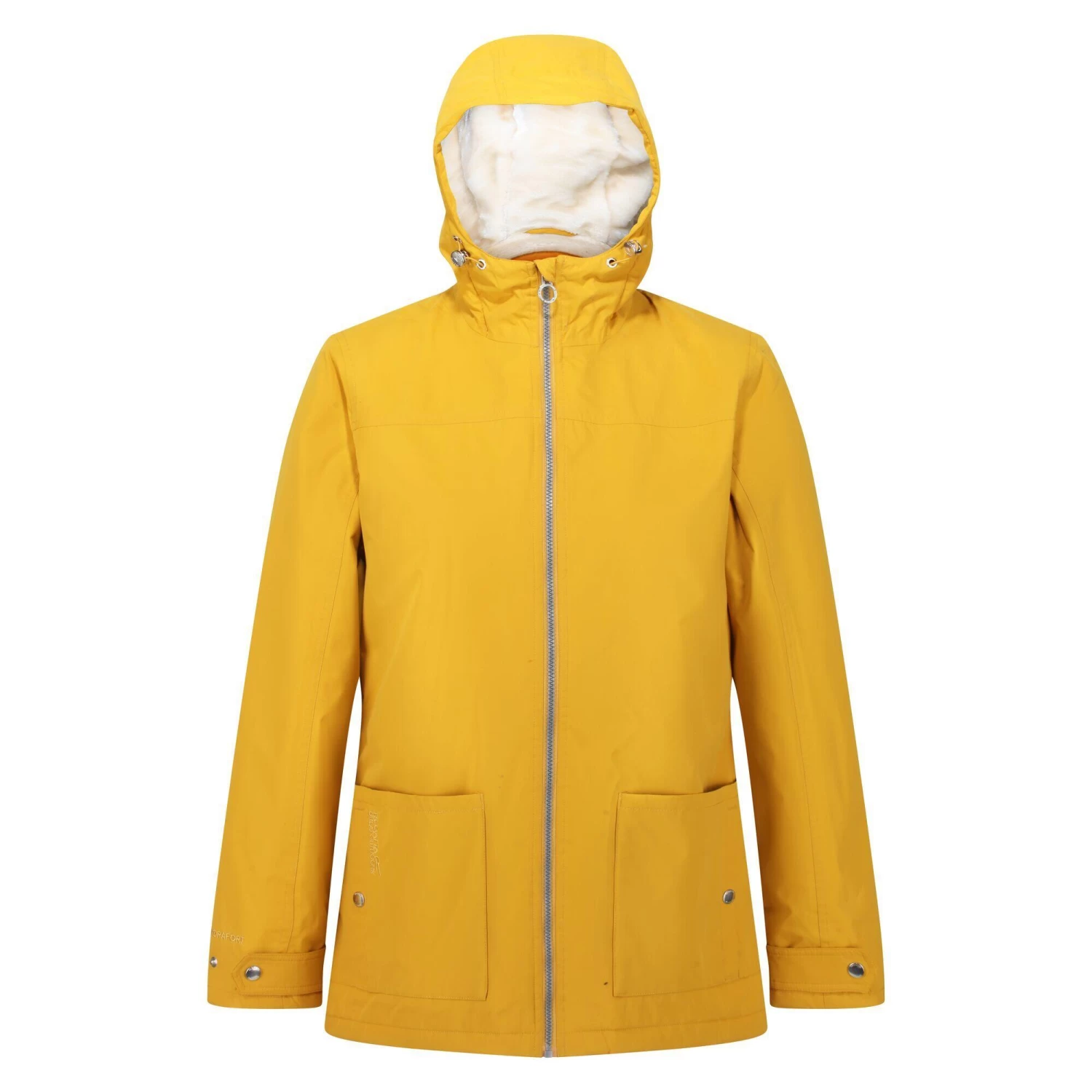 Regatta Womens/Ladies Bergonia II Hooded Waterproof Jacket (Molten Red) 14 Regatta Womens/Ladies Bergonia II Hooded Waterproof Jacket (Molten Red) - Image 14