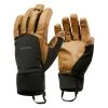 Adult Mountain Trekking Waterproof Leather Gloves MT900 Brown