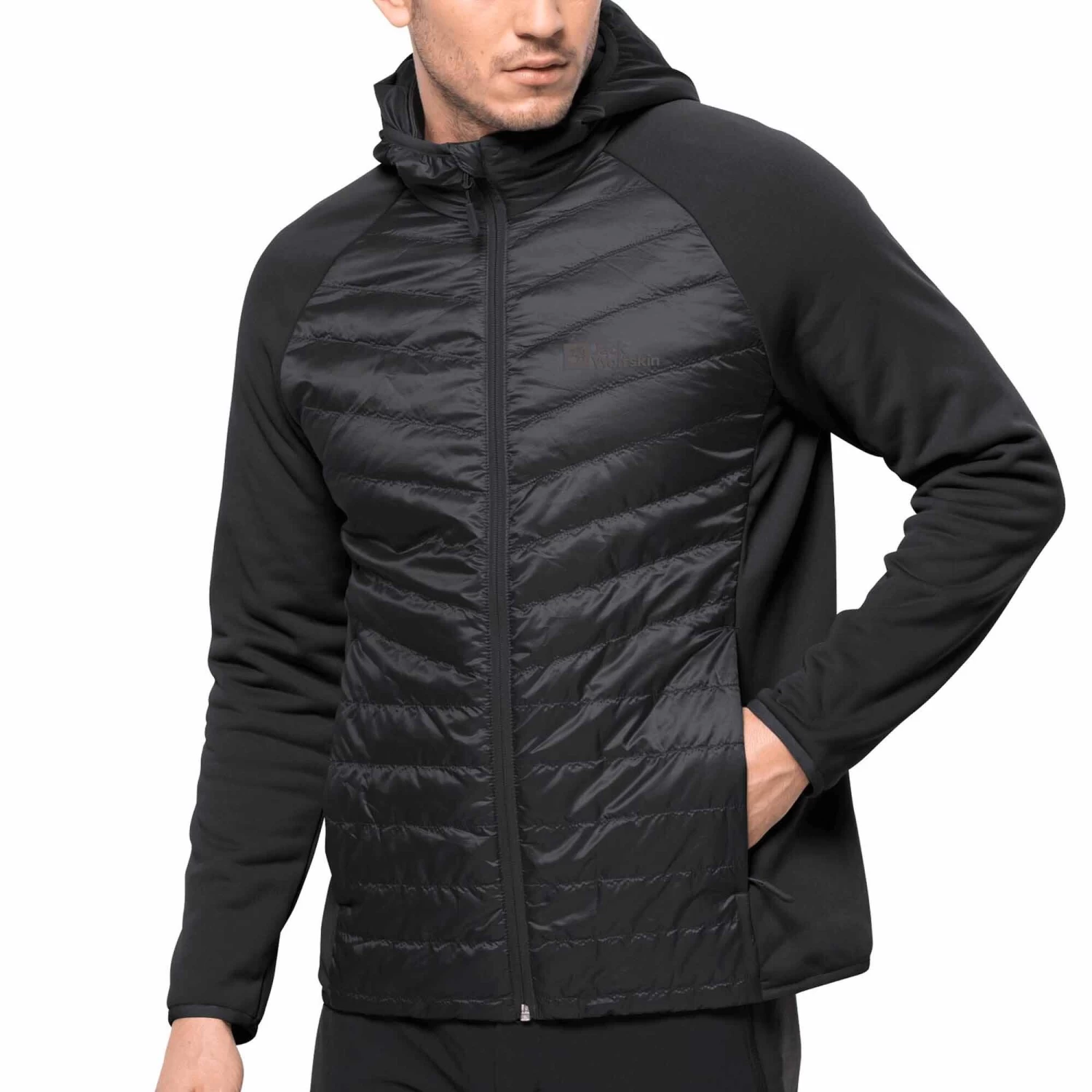 Jack Wolfskin Routeburn Pro Mens Jacket Black 2 Jack Wolfskin Routeburn Pro Mens Jacket Black - Image 2