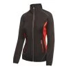 Regatta Activewear Womens/Ladies Sochi Softshell Jacket (Black/Classic Red)