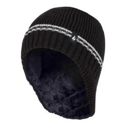 Boys Patrol Ribbed Bobble Pom Pom Hat For Winter