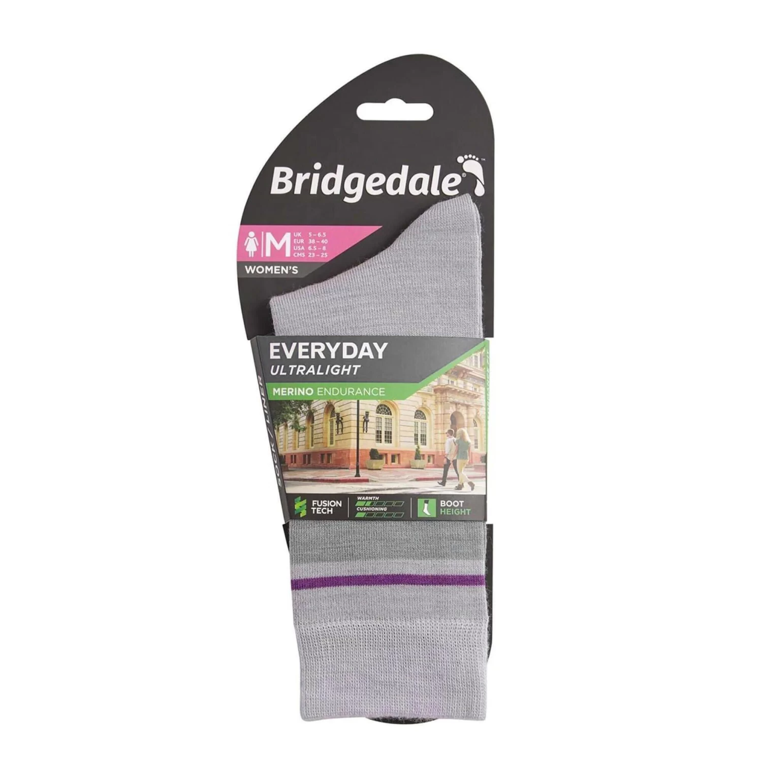 Bridgedale LINER Base Layer Merino Performance Boot Women's 1 Bridgedale LINER Base Layer Merino Performance Boot Women's