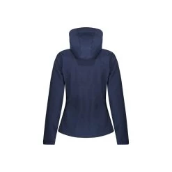 Regatta Womens/Ladies Venturer Hooded Soft Shell Jacket (Black) -Outdoor Equipment Store kc88e8e52ae9144c106c81ed451b5b9bc