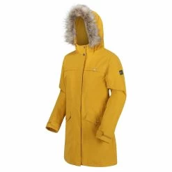 Regatta Womens/Ladies Serleena II Faux Fur Insulated Winter Parka (Mustard Seed) 7 Regatta Womens/Ladies Serleena II Faux Fur Insulated Winter Parka (Mustard Seed) -Outdoor Equipment Store kca20bf3eddcf554d091be466db52fc0a