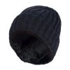 Boys Every Day Casual Wear Ribbed Turnover Winter Hat For Kids