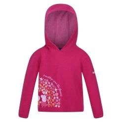 Regatta Childrens/Kids Peppa Pig Printed Hoodie (Berry Pink)
