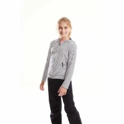 Craghoppers NosiLIfe Childrens/Kids Ryley Hoody (Blue Navy Stripe) -Outdoor Equipment Store kd0be21d280a2506cc1ce192bf9c566ef