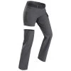 Women's Modular Travel Trekking Trousers - TRAVEL 500