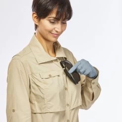 Women's Anti-UV Long-sleeved Desert Trekking Shirt DESERT 900 -Outdoor Equipment Store kd84854cf32b27a471f8dee5a16ef2f1f