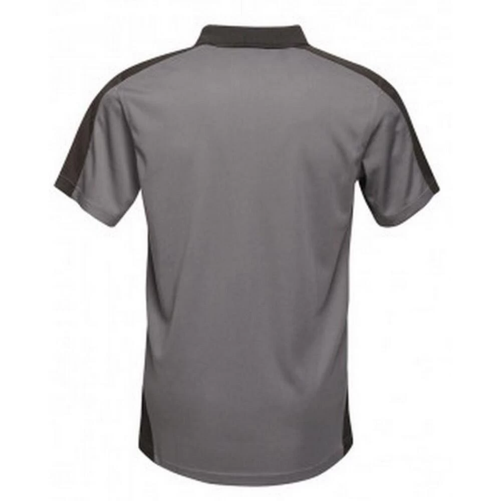 Regatta Contrast Coolweave Pique Polo Shirt (Black/Classic Red) 17 Regatta Contrast Coolweave Pique Polo Shirt (Black/Classic Red) - Image 17