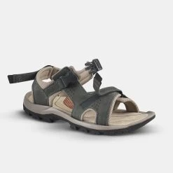 Quechua Men's Leather Walking Sandals - NH120 -Outdoor Equipment Store ke27033bb325311c5bc08f647fe0dc1b4