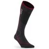 WEDZE ADULT WOOLLEN SKI AND SNOWBOARD SOCKS - 900 WOOL - BLACK