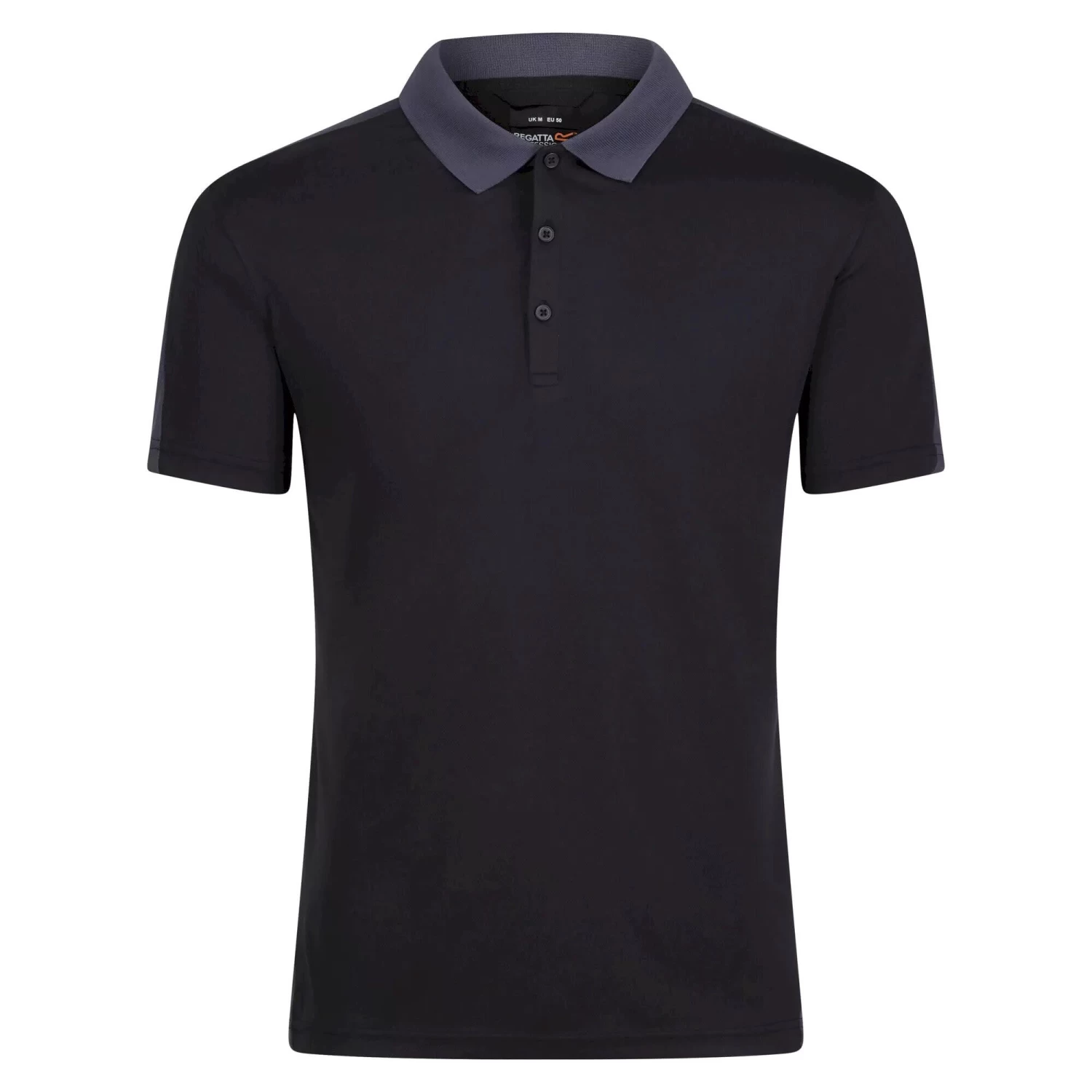 Regatta Contrast Coolweave Pique Polo Shirt (Black/Classic Red) 5 Regatta Contrast Coolweave Pique Polo Shirt (Black/Classic Red) - Image 5