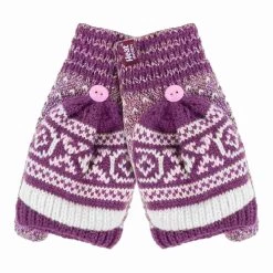 Ladies Warm Fairisle Patterned Thermal Fingerless Converter Gloves -Outdoor Equipment Store ke53ae07486675d3826d30c9847a0f427