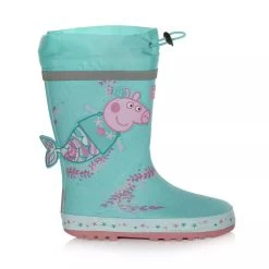 Regatta Childrens/Kids Puddle Peppa Pig Wellington Boots (Aruba Blue) 8 Regatta Childrens/Kids Puddle Peppa Pig Wellington Boots (Aruba Blue) -Outdoor Equipment Store kea520b7f82664a5eabe2faf28bf6e1bd