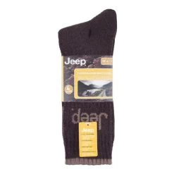 Jeep 4 Pairs Mens Anti Blister Thick Cushioned Luxury Boot Socks For Hiking -Outdoor Equipment Store kec8d96bf409f05e667f3a9fe1579573b