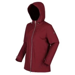 Regatta Womens/Ladies Bergonia II Hooded Waterproof Jacket (Molten Red) 28 Regatta Womens/Ladies Bergonia II Hooded Waterproof Jacket (Molten Red) -Outdoor Equipment Store kee6be1b4a363e22383e8de6b9439e447