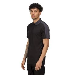 Regatta Contrast Coolweave Pique Polo Shirt (Black/Classic Red) 24 Regatta Contrast Coolweave Pique Polo Shirt (Black/Classic Red) -Outdoor Equipment Store keef384fd9d669603f5ee911cf8e8e3c5