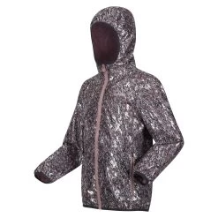 Regatta Kids' Printed Lever Packaway Waterproof Jacket