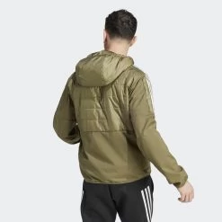 ADIDAS Essentials Insulated Hooded Hybrid Jacket -Outdoor Equipment Store kf07e6077498023618f778accd86c4301