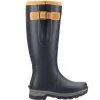 Cotswold Stratus Plain Rubber Wellingtons BLACK