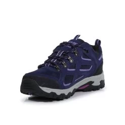 Regatta Womens/Ladies Tebay Waterproof Suede Walking Shoes (Midnight/Lilac Bloom) 11 Regatta Womens/Ladies Tebay Waterproof Suede Walking Shoes (Midnight/Lilac Bloom) -Outdoor Equipment Store kf9896011ee941da18adf4a71f5931d82