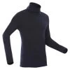 WEDZE Men's Ski Base Layer - BL 900 Wool High Neck